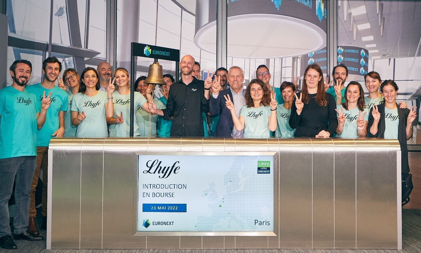 Lhyfe entre en Bourse