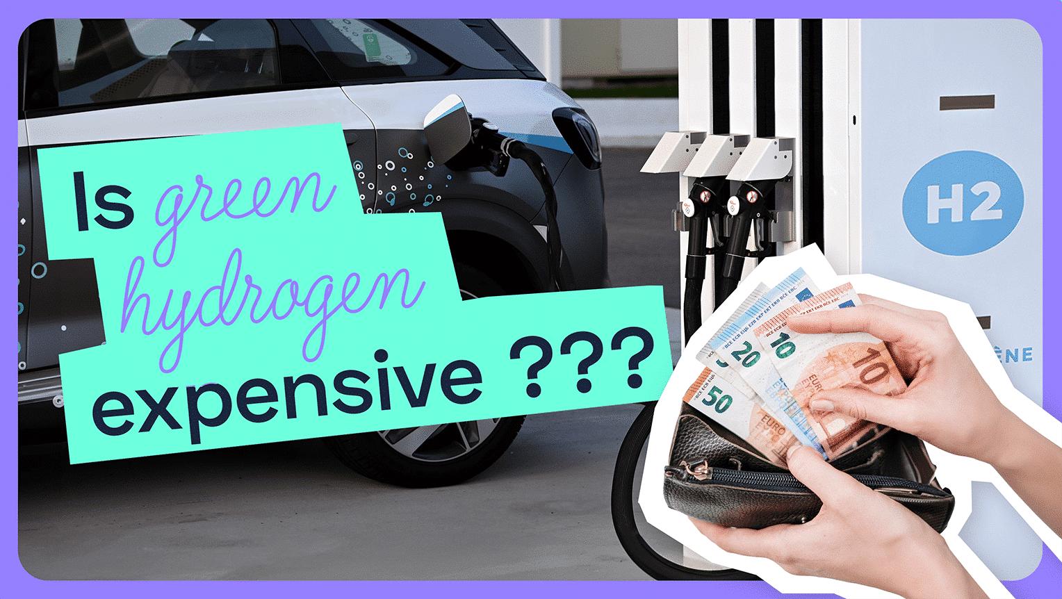 Price of hydrogen - A full tank of hydrogen costs around €70, so it's cheaper than a full tank of petrol. Hello, I'm Matthieu Guesné, CEO of Lhyfe, and I'm going to talk to you about hydrogen. A full tank of hydrogen will run you 700 km for roughly €60 to €70. That's what we can afford today. Since we can produce it competitively, we can connect directly to renewable energies and then install plants that will enable us to achieve economies of scale quickly enough to produce it centrally and then distribute it to points of consumption. If we build large enough plants, we can produce hydrogen at a competitive price and deliver it to a large number of service stations. A large city like Paris, like Toulouse, can very easily afford its own hydrogen production unit. But what we're doing at Lhyfe is avoiding this ecological divide by producing our hydrogen centrally but regionally. One production site per region to supply everyone in the region. You have 411 service stations on motorway service areas, and a hydrogen station costs roughly one million euros, which means that for 400 million euros you could have a complete network of service stations in France. But in fact, out of a 9 billion French plan, it's nothing at all, so it's fast and it's cheap.